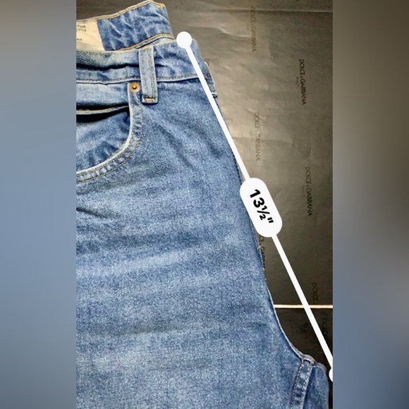 💥 H&M 90’S baggy jeans women💥Sz 8💥 THE RECYCLED DENIM COLLECTION💥#DHM8💥 - Picture 10 of 14